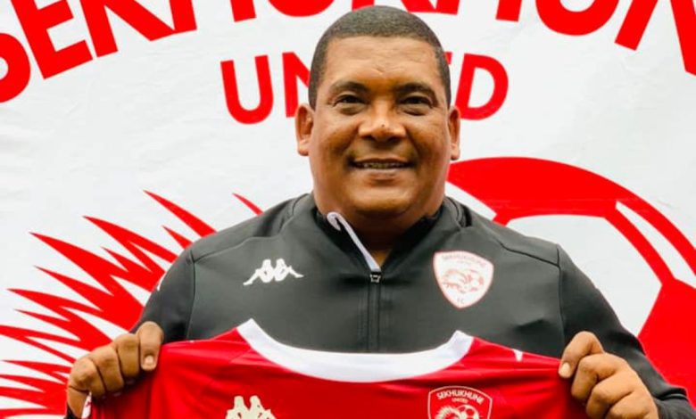 Sekhukhune United head coach Brandon Truter