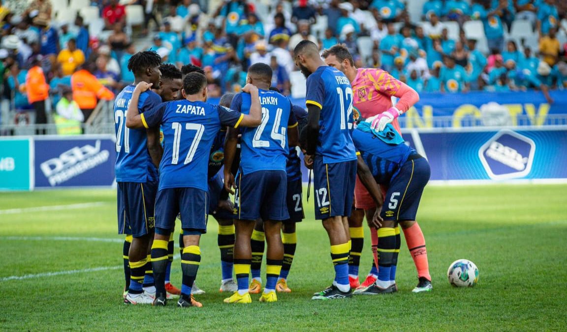 Cape Town City players