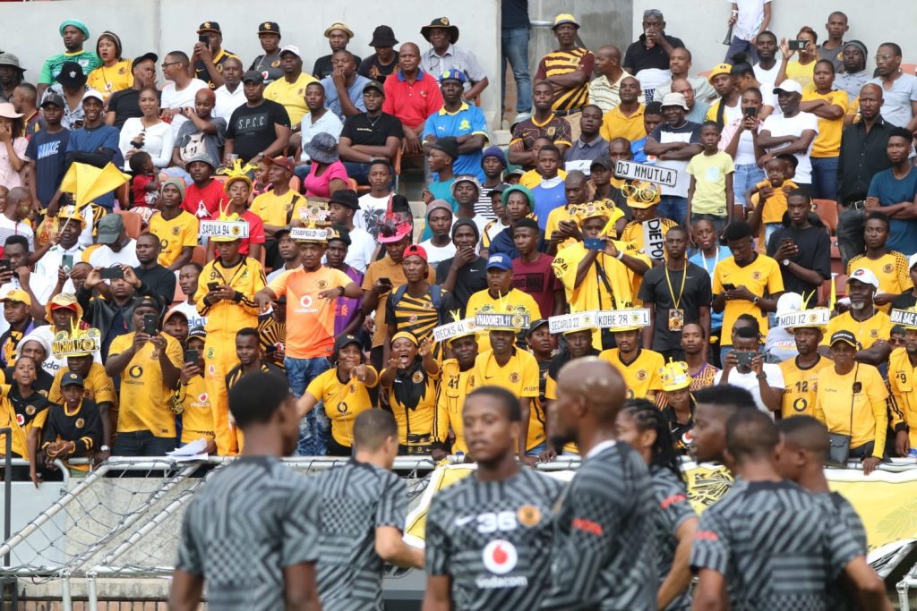 Kaizer Chiefs fans at Peter Mokaba Stadium