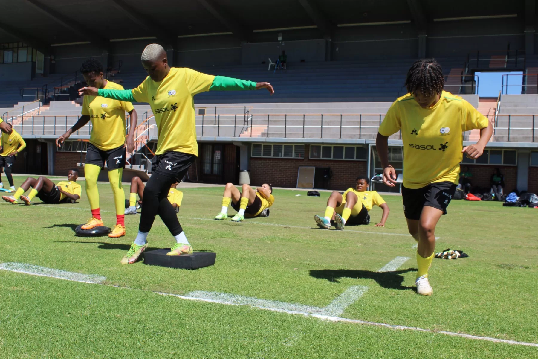 Banyana Banyana training in camp