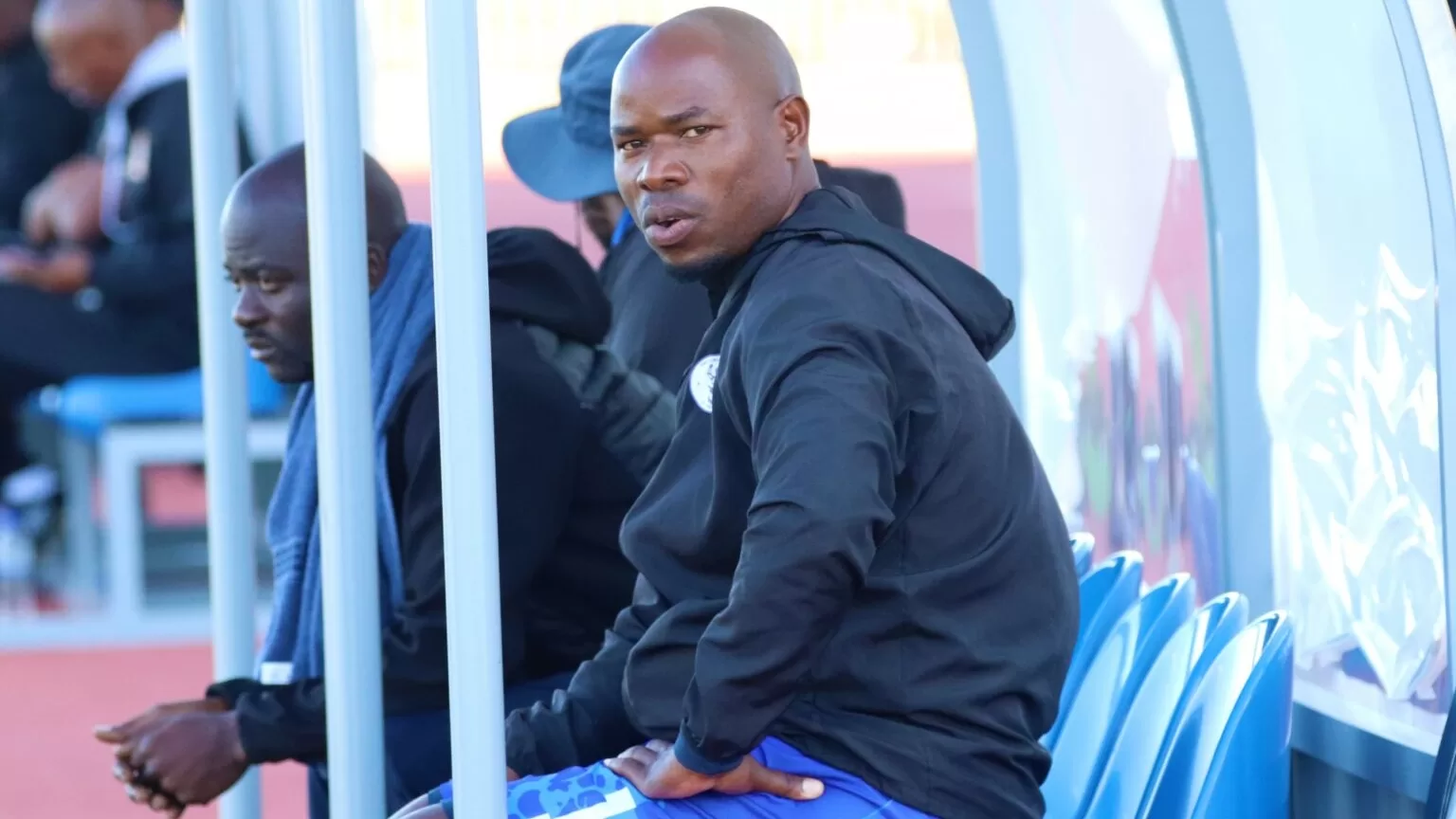 Striker coach Collins Mbesuma.