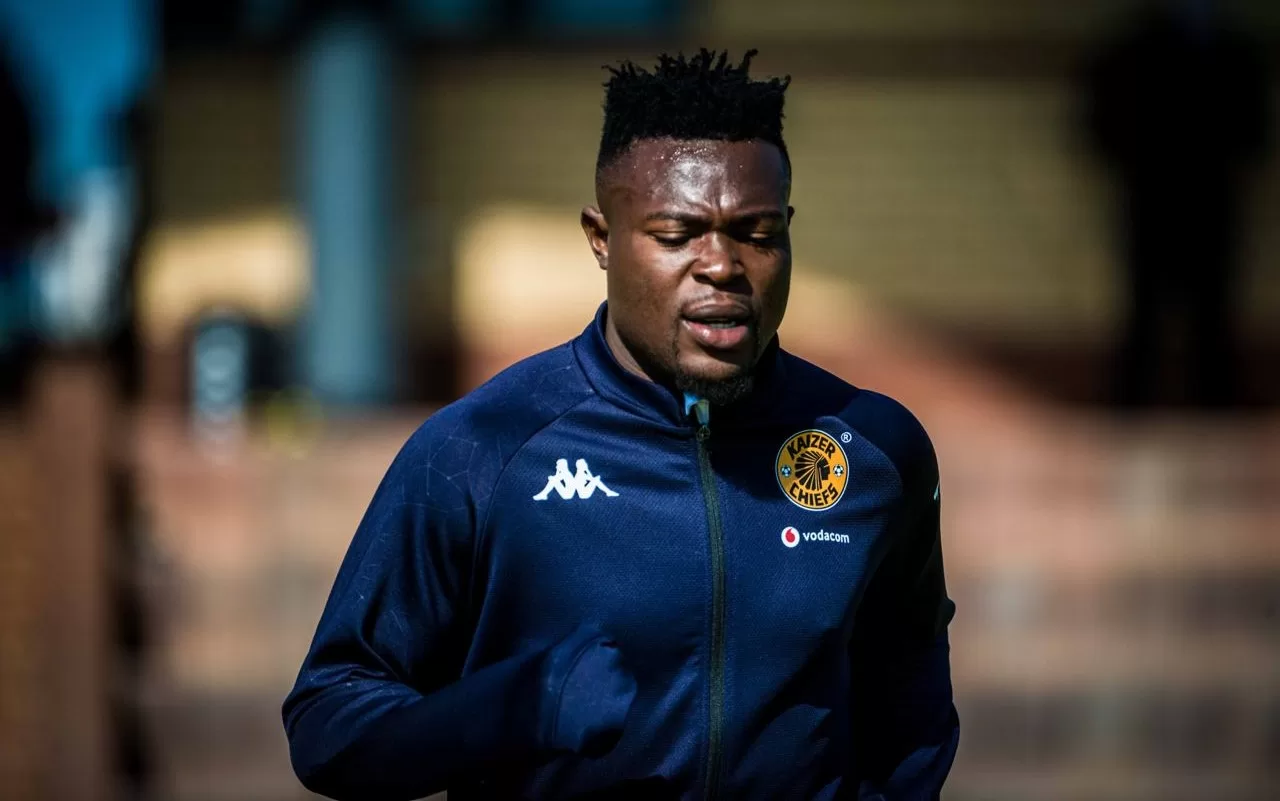 Kaizer Chiefs new signing Ranga Chivaviro at training