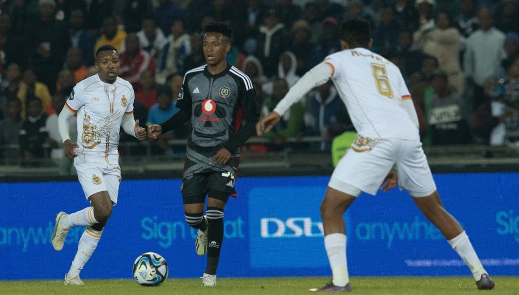 Orlando Pirates in action against Royal AM