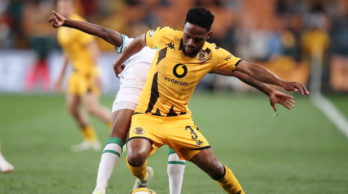 Mduduzi Mdantsane in action for Kaizer Chiefs in the DStv Premiership