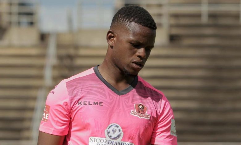 Donovan Bernard, who is wanted by PSL clubs in action