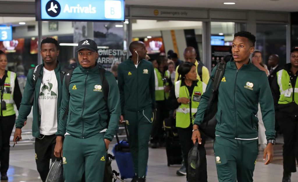 Bafana Bafana after jetting-off-