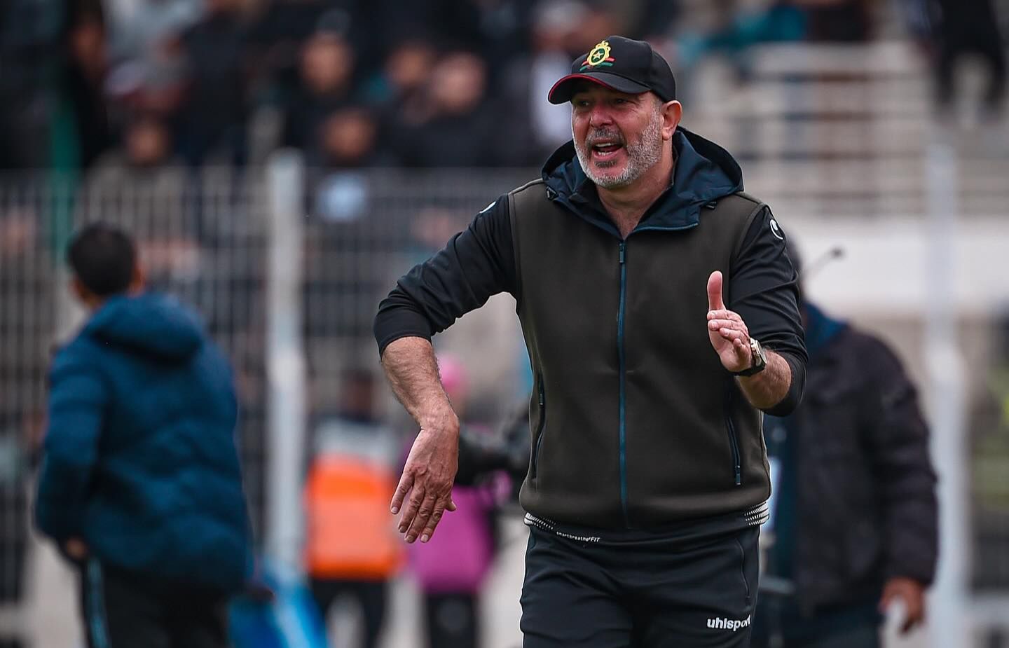 Nasreddine Nabi at his club AS FAR coaching