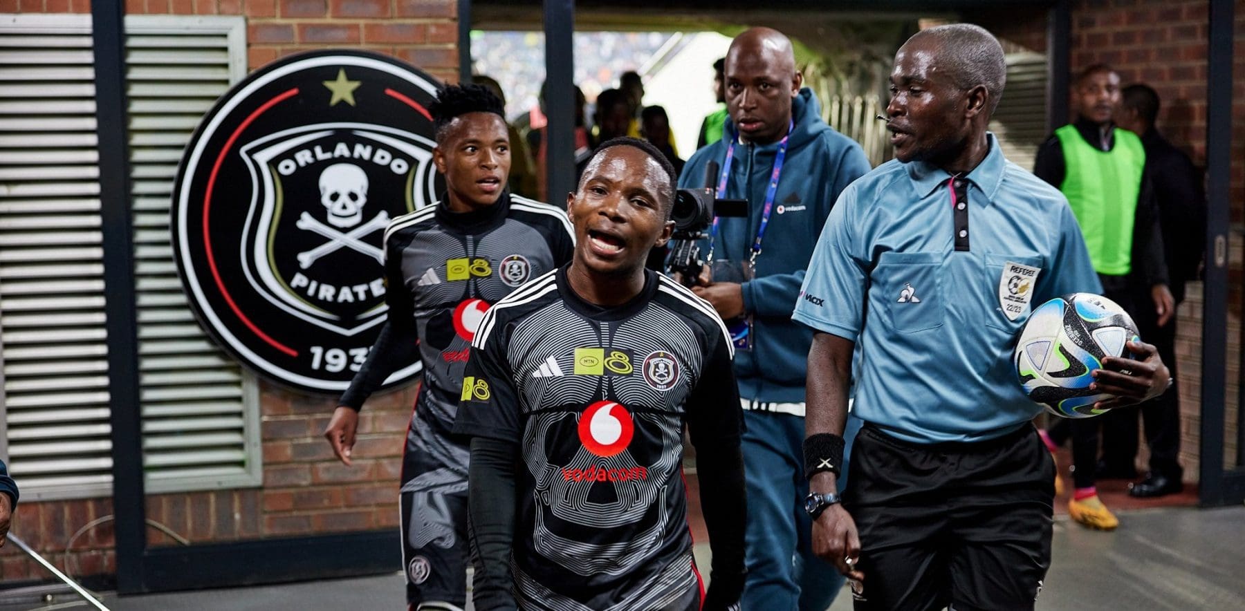 Ndabayithethwa Ndlondlo during Orlando Pirates MTN8 clash