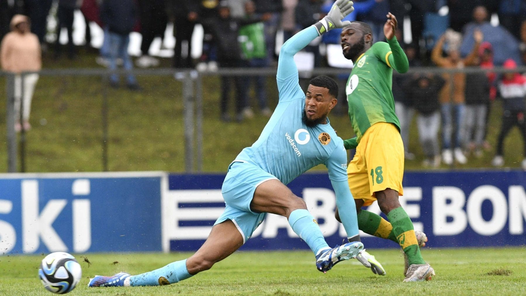 Knox Mutizwa against Kaizer Chiefs