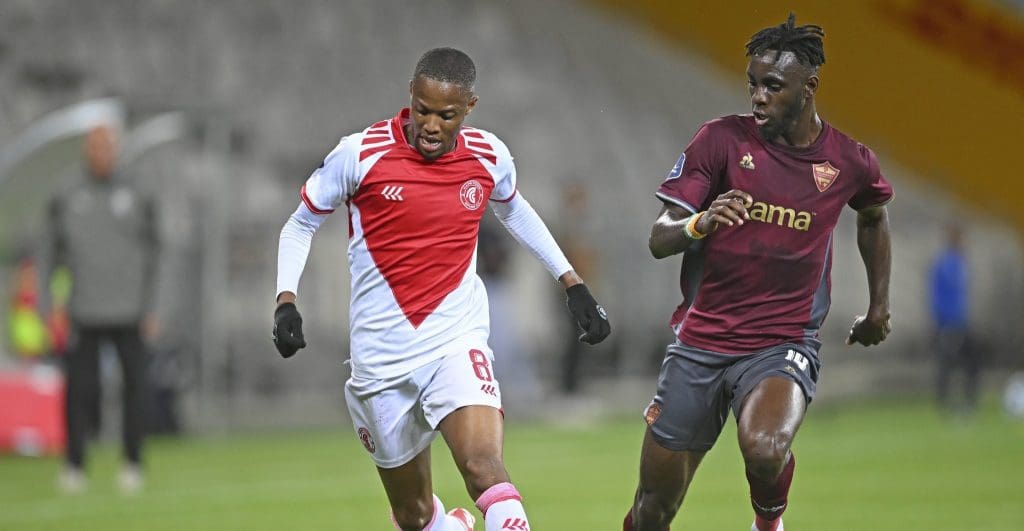 Luvuyo Phewa in action for Cape Town Spurs