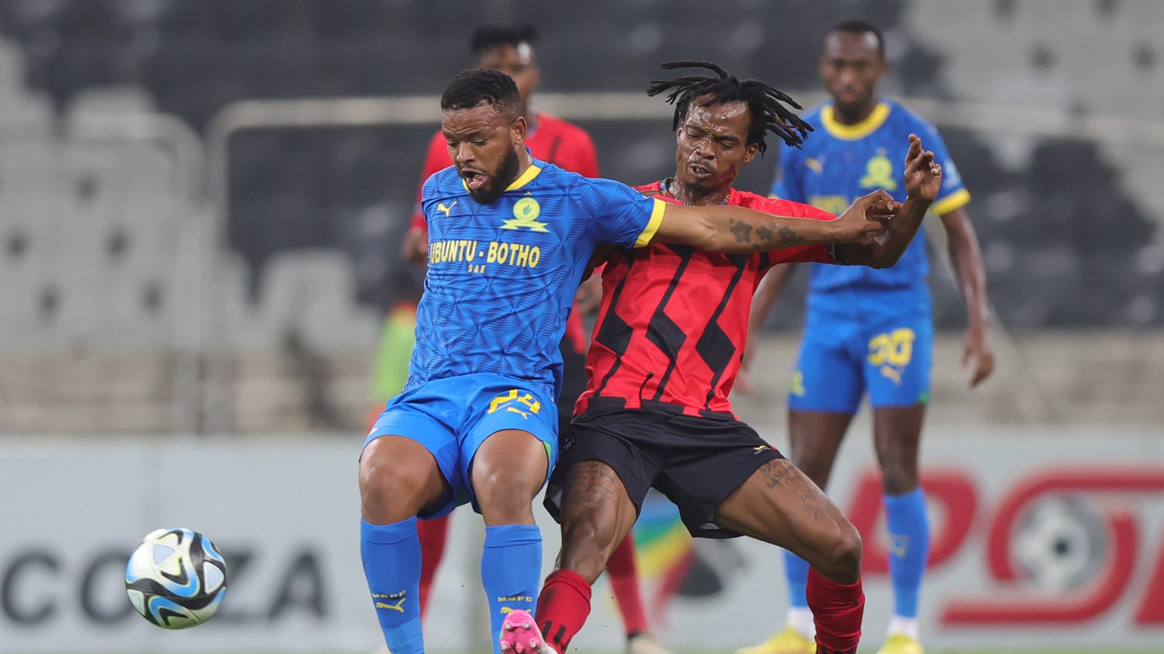 DStv Premiership clash between TS Galaxy v Mamelodi Sundowns