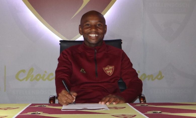 Sanele Barns signs for Stellenbosch FC