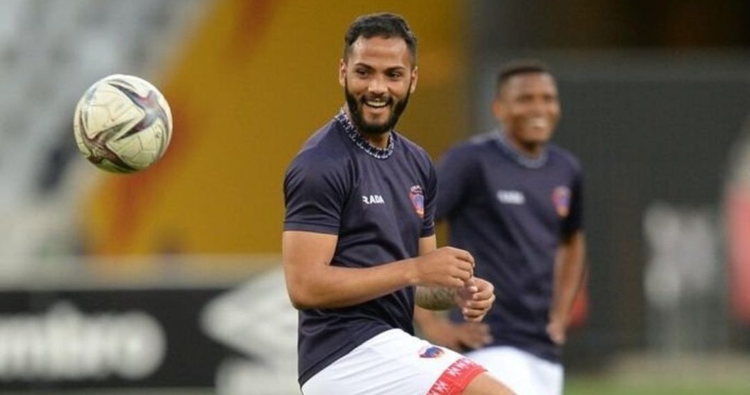 Sirgio Kammies in action for Chippa United