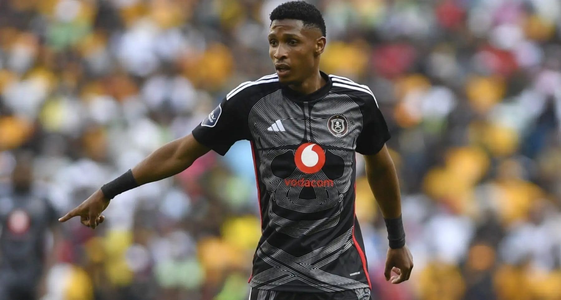 Vincent Pule during Orlando Pirates match