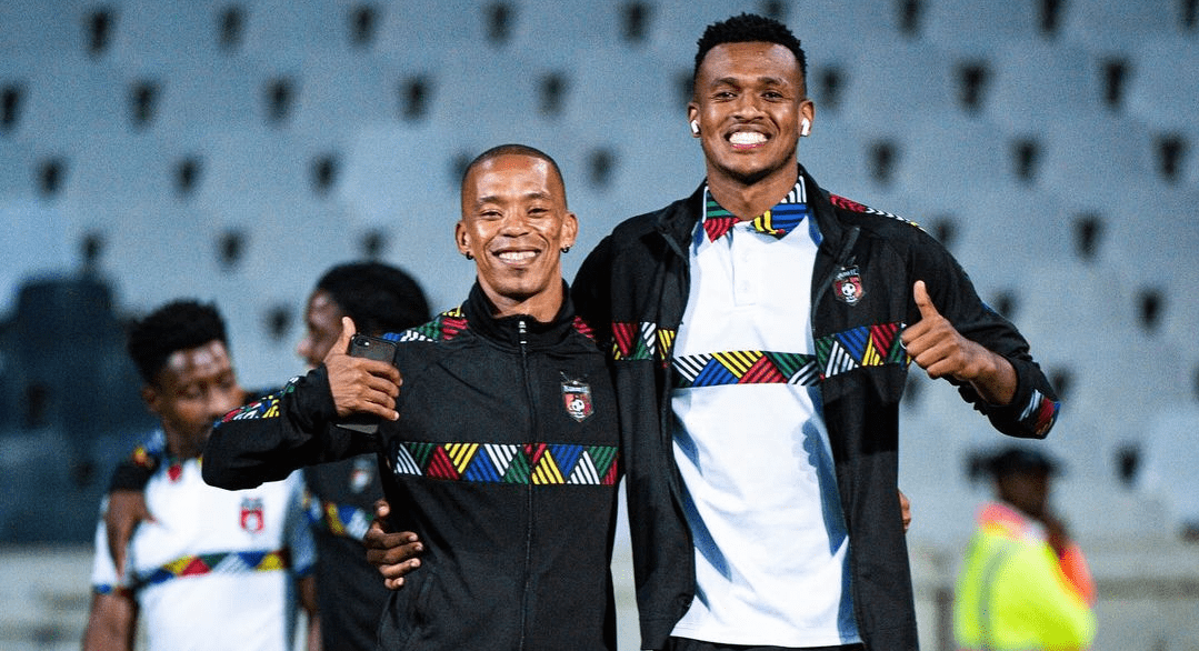 Vuyo Mere and Fierce Ntwari at TS Galaxy