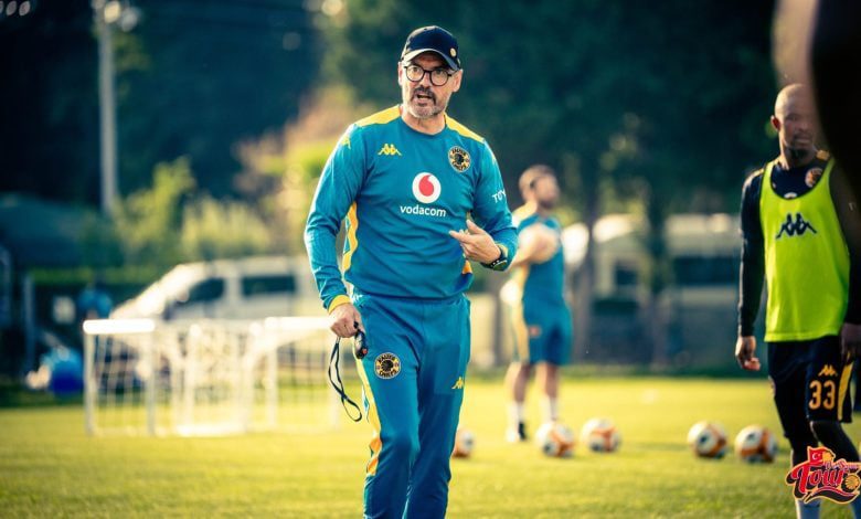 Fernando Da Cruz during a Kaizer Chiefs training