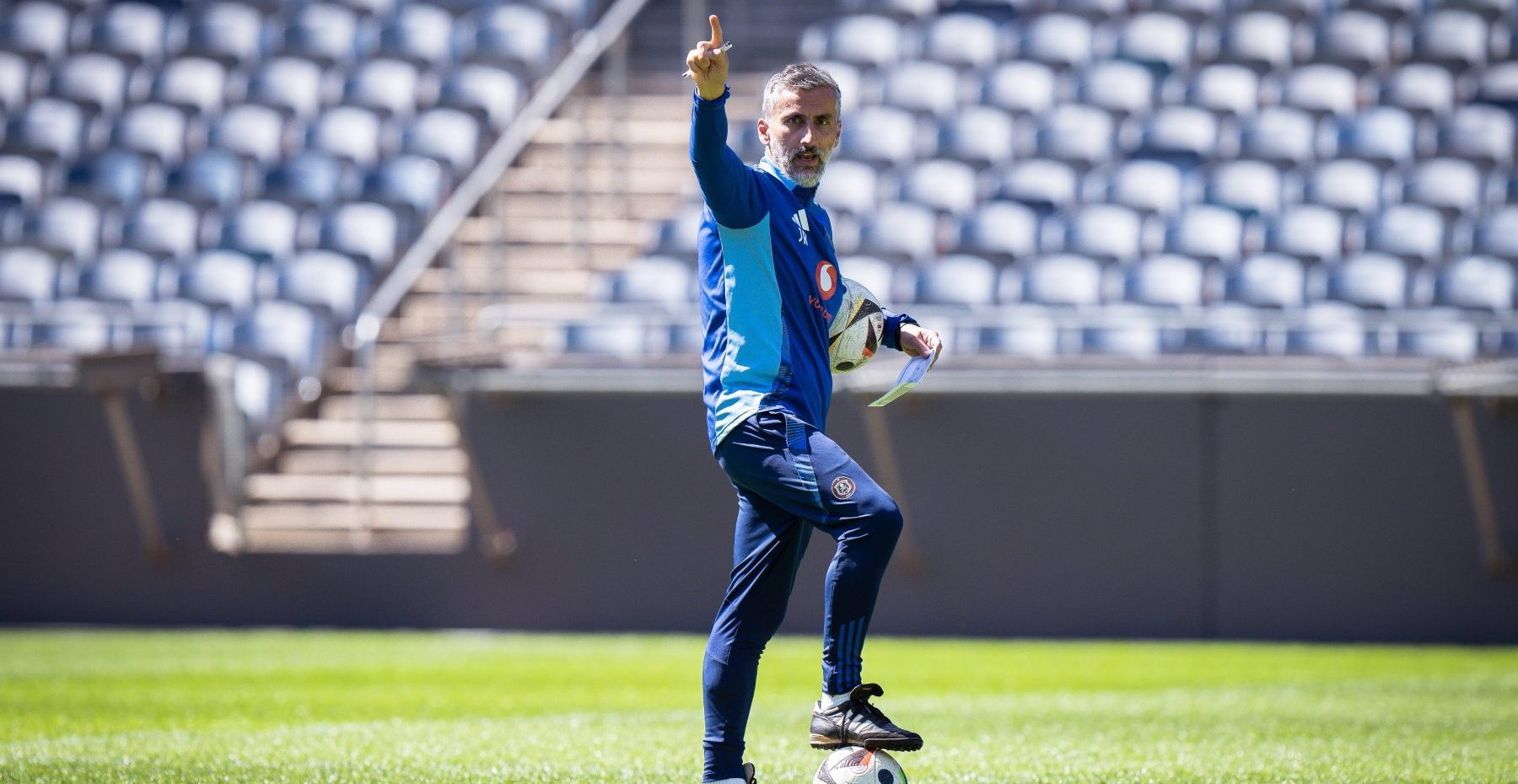 Orlando Pirates head coach Jose Riveiro