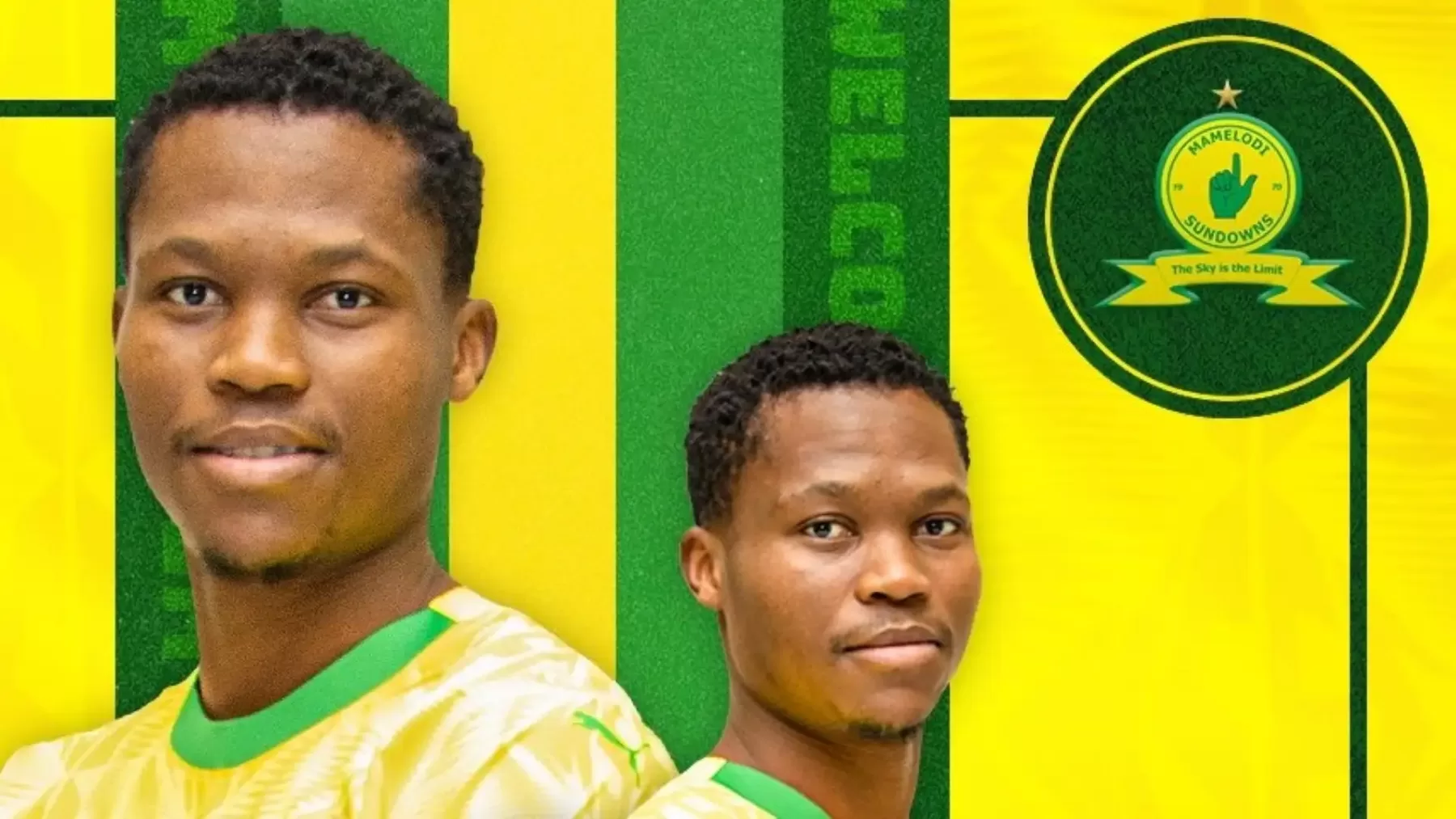 Mamelodi Sundowns player Kobamelo Kodisang 