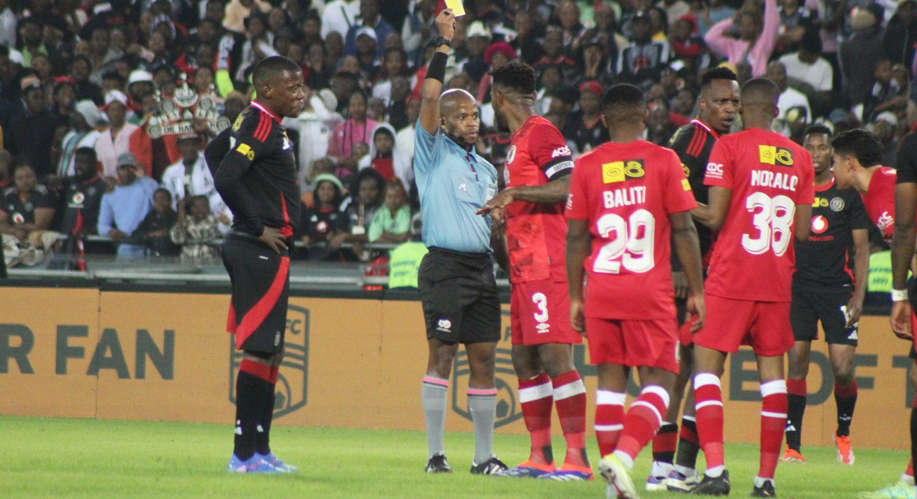 Patrick Maswanganyi action for Orlando Pirates