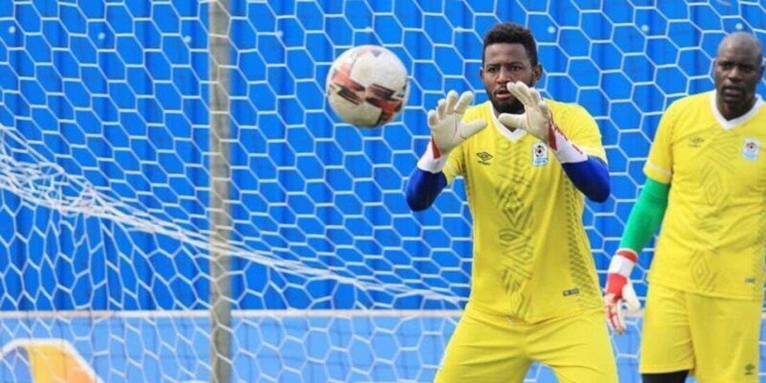 Salim Magoola of Richards Bay FC and Uganda