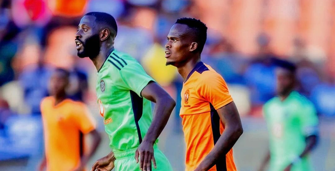 Thabang Matuludi in action for Polokwane City FC