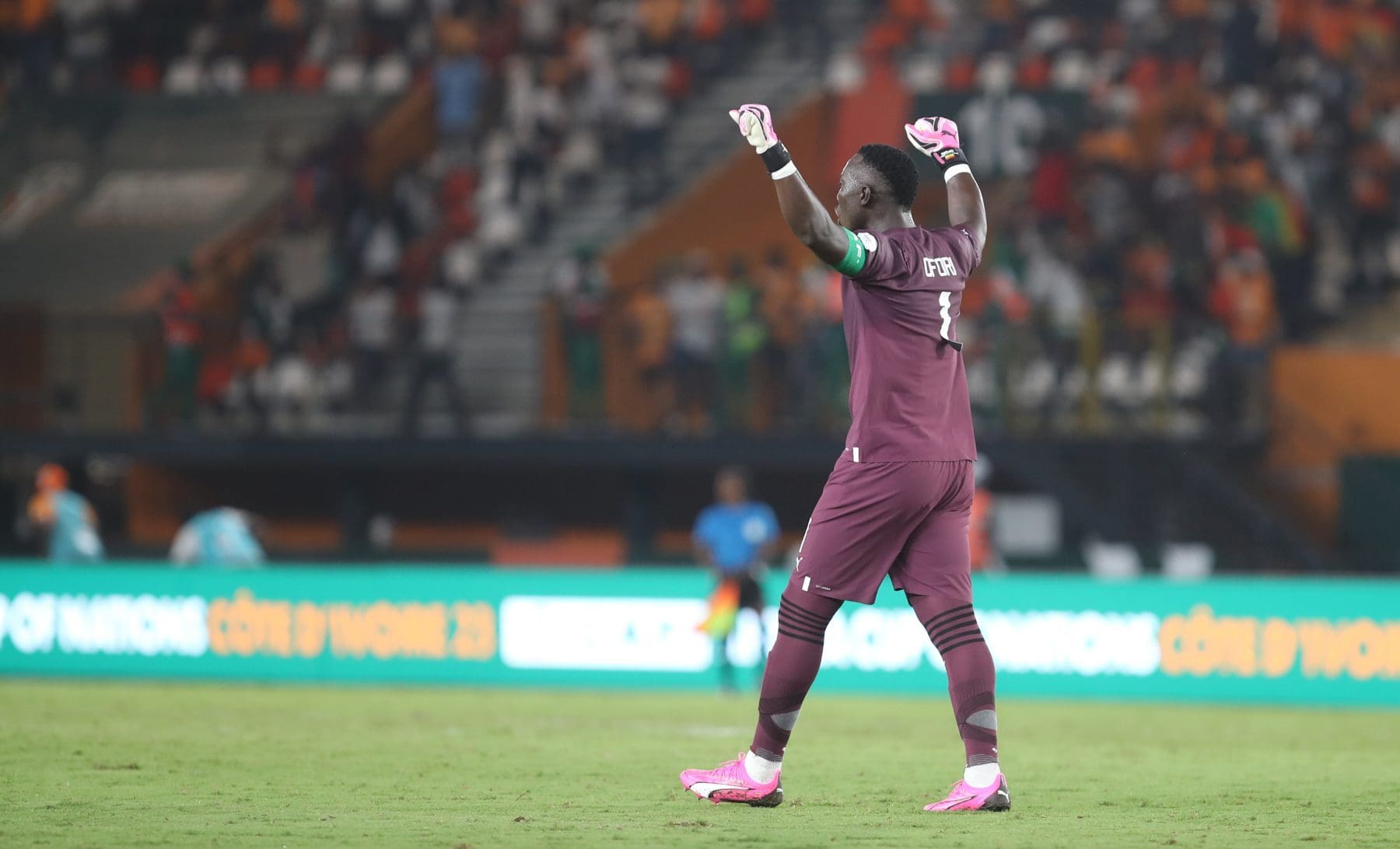 Goalkeeper Richard Ofori