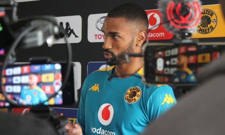 Inacio Miguel in Kaizer Chiefs colours