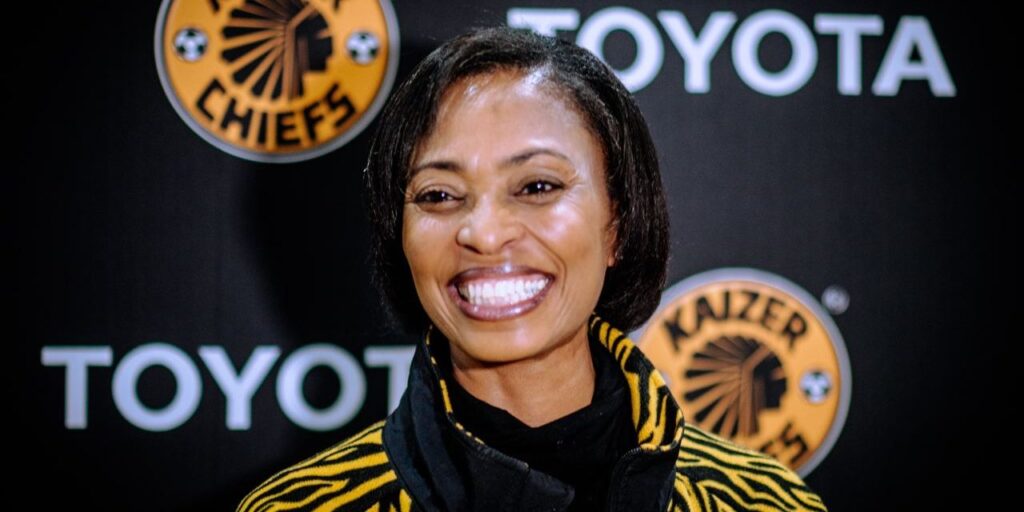 Kaizer Chiefs marketing and commercial director Jessica Motaung