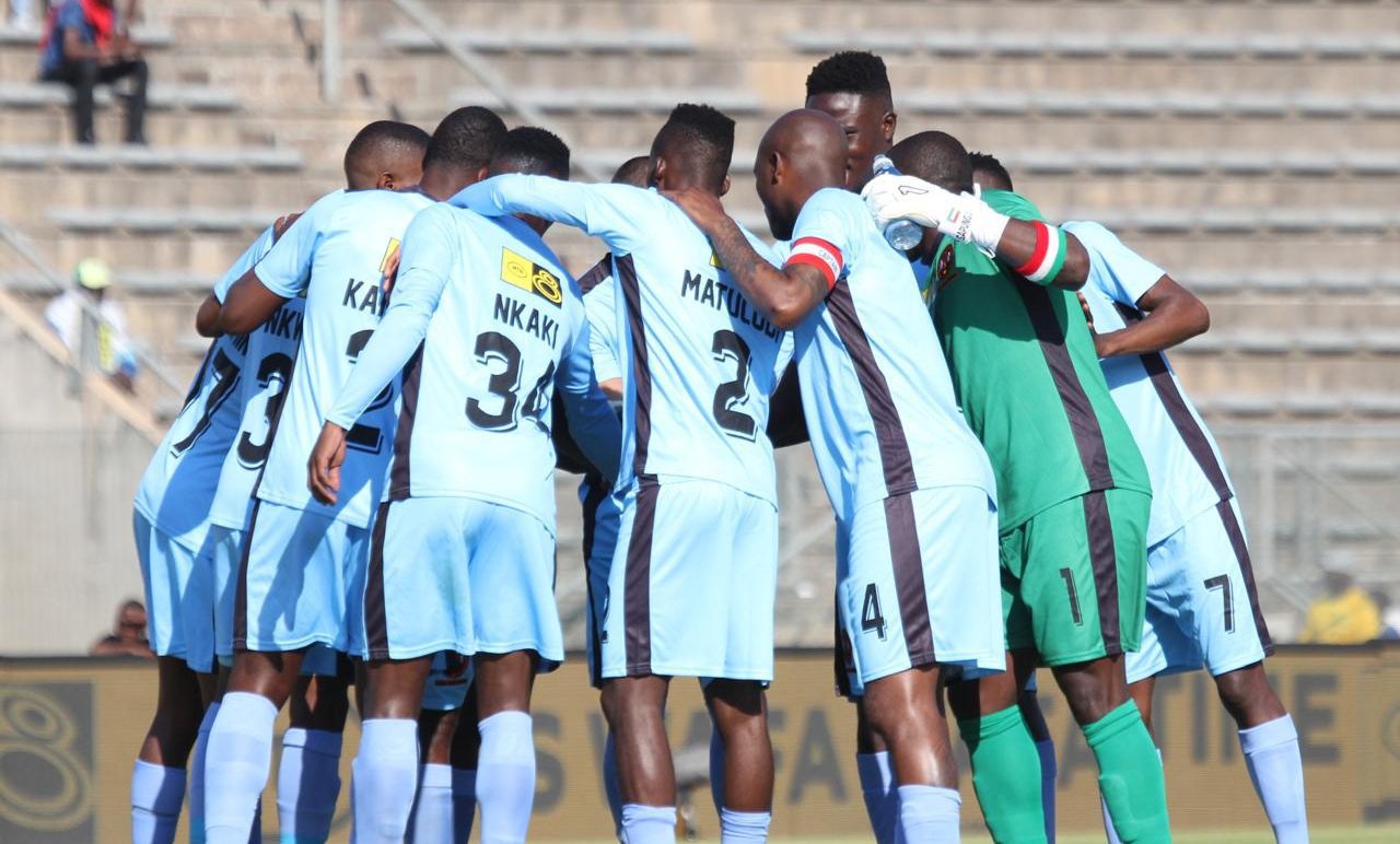 Polokwane City FC during the match
