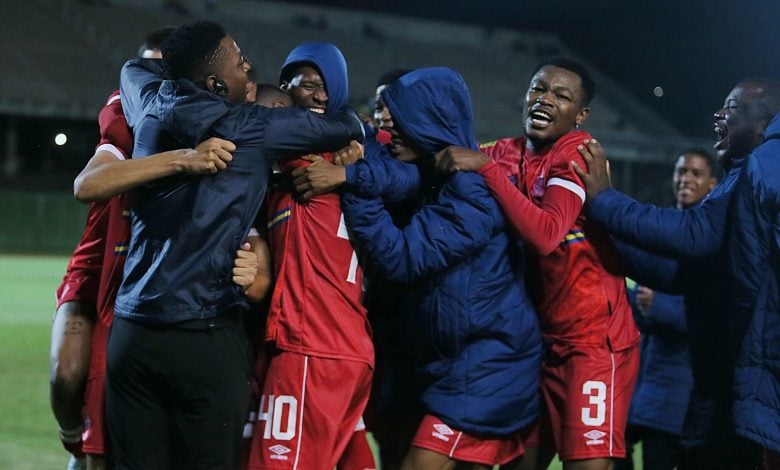 AmaTuks in action against Durban City FC