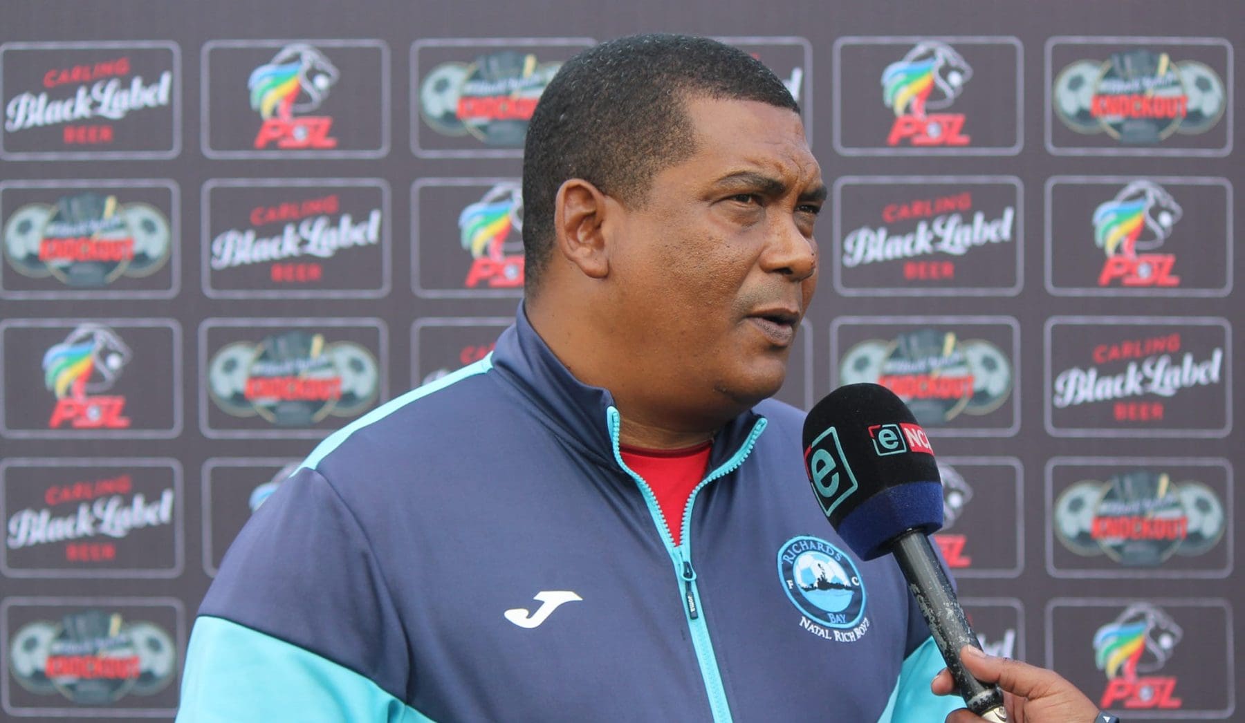 Richards Bay FC coach Brandon Truter in an interview with eNCA