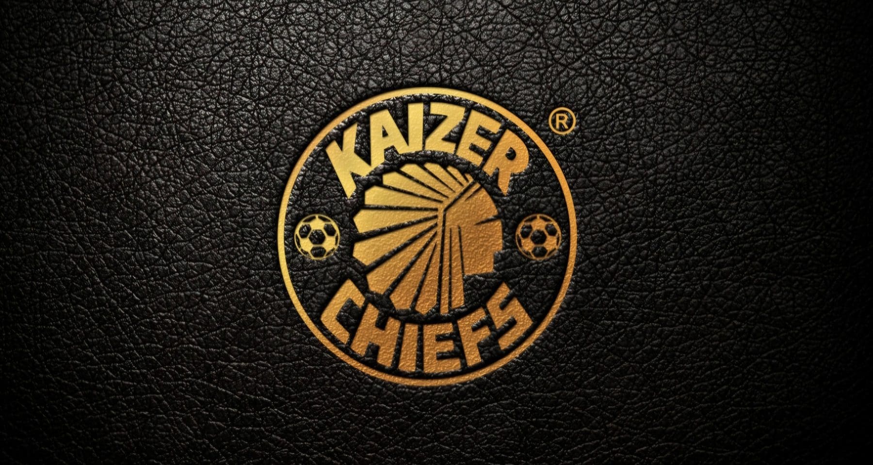 A picture of a Kaizer Chiefs badge displayed