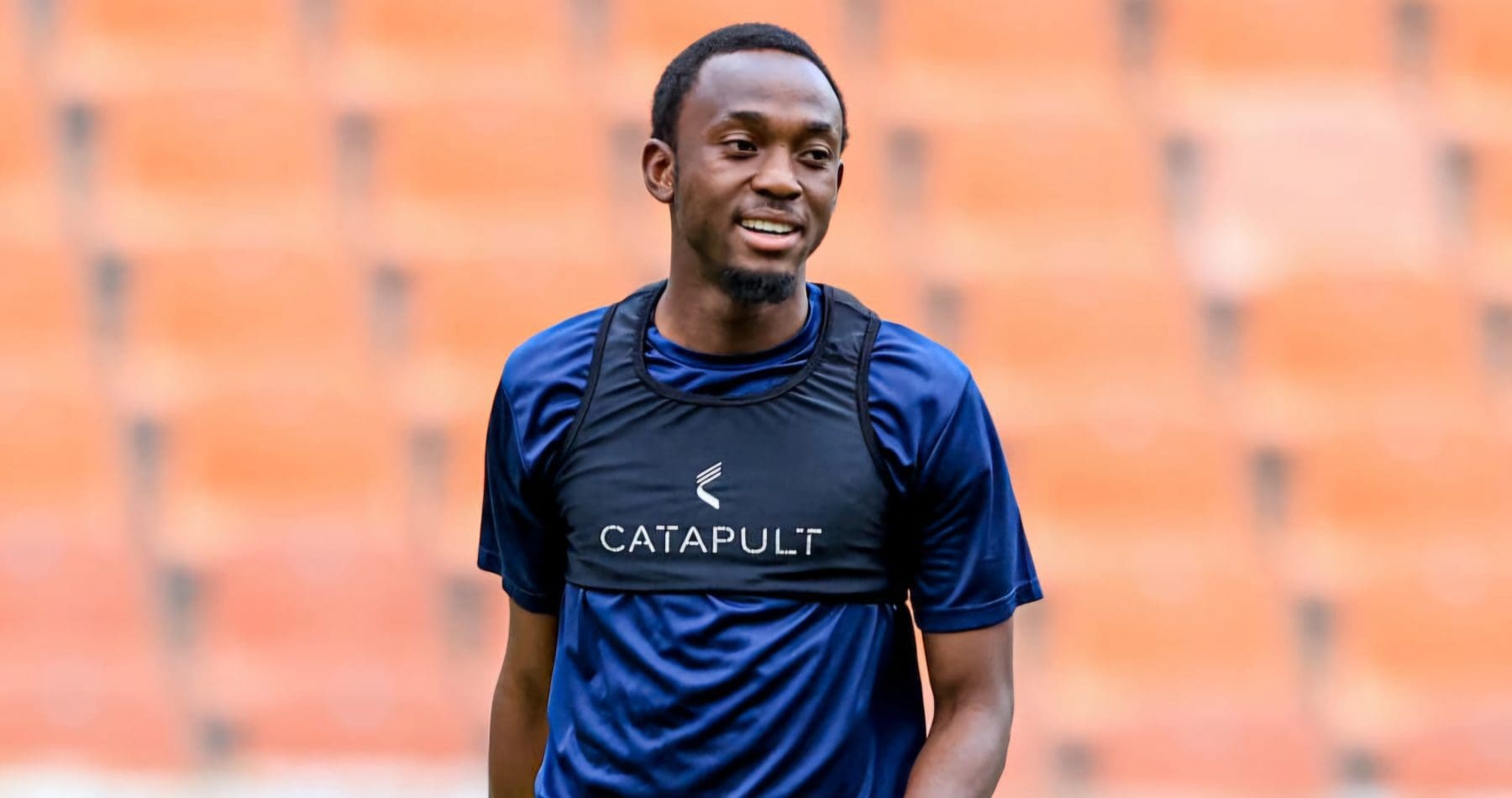 Peter Shalulile at training with Namibia