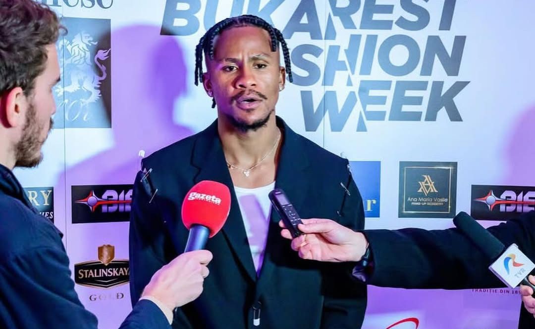 Siyabonga Ngezana addressing the media