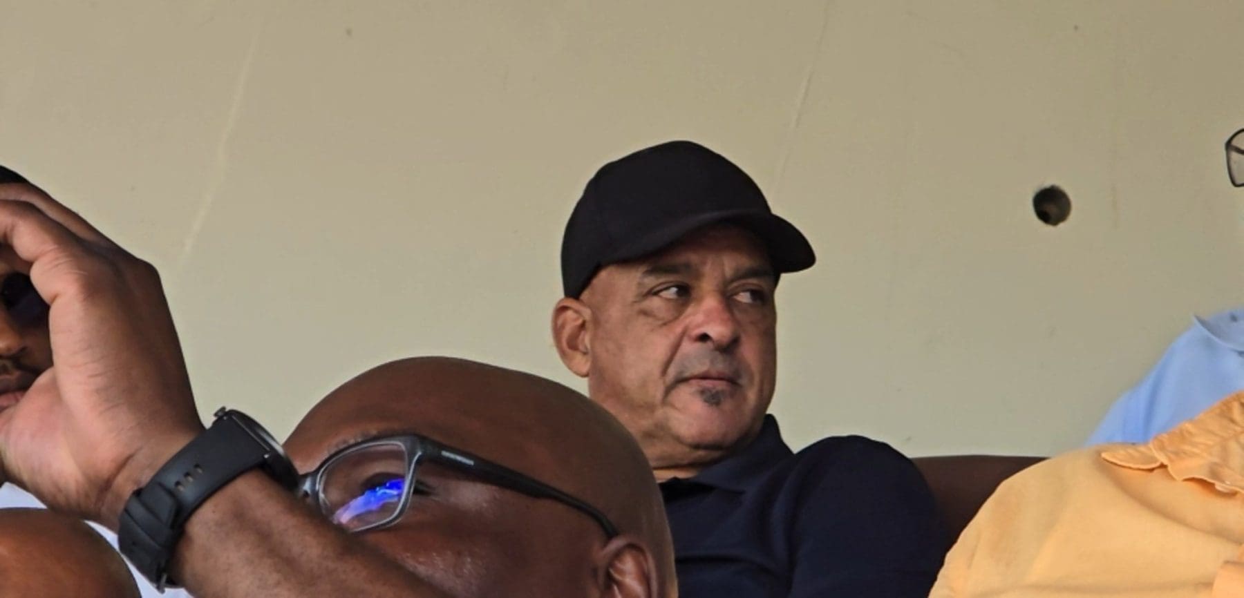 Coach Owen Da Gama at the Old Peter Mokaba Stadium