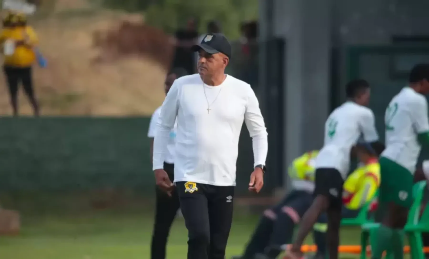 Coach Owen Da Gama during his stint at Black Leopards