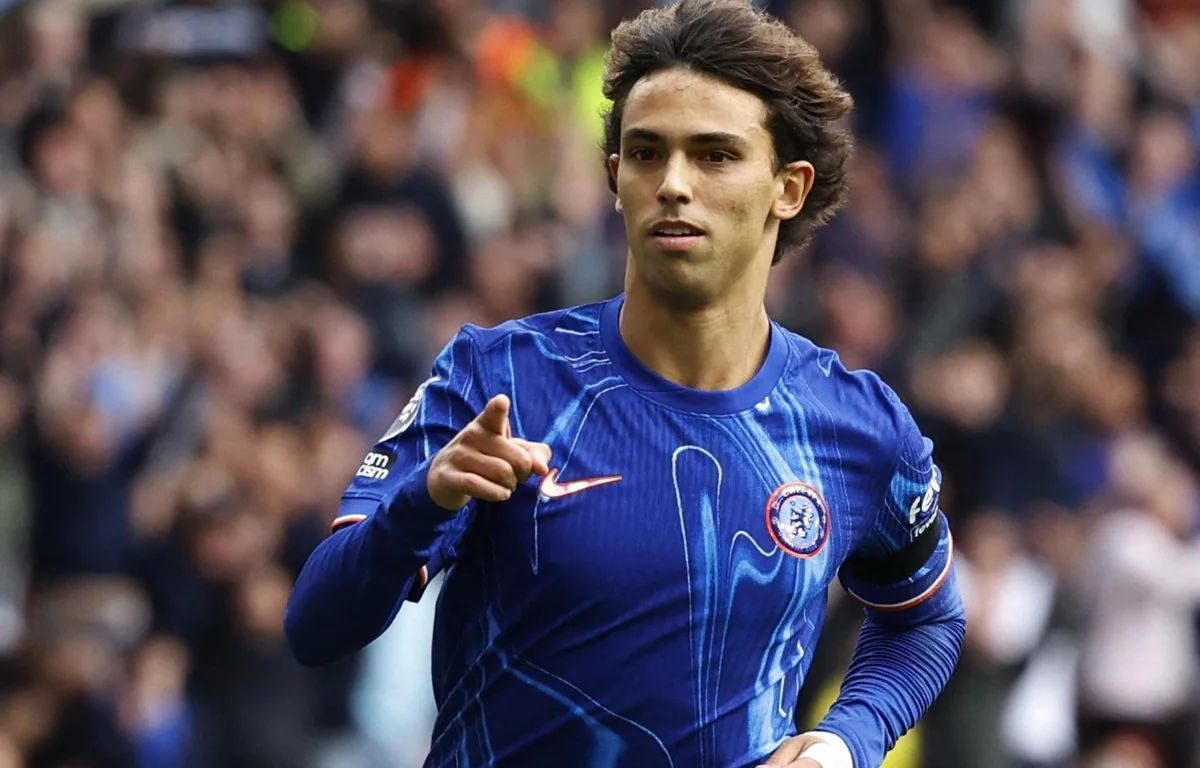 João Félix of Chelsea celebrating a goal
