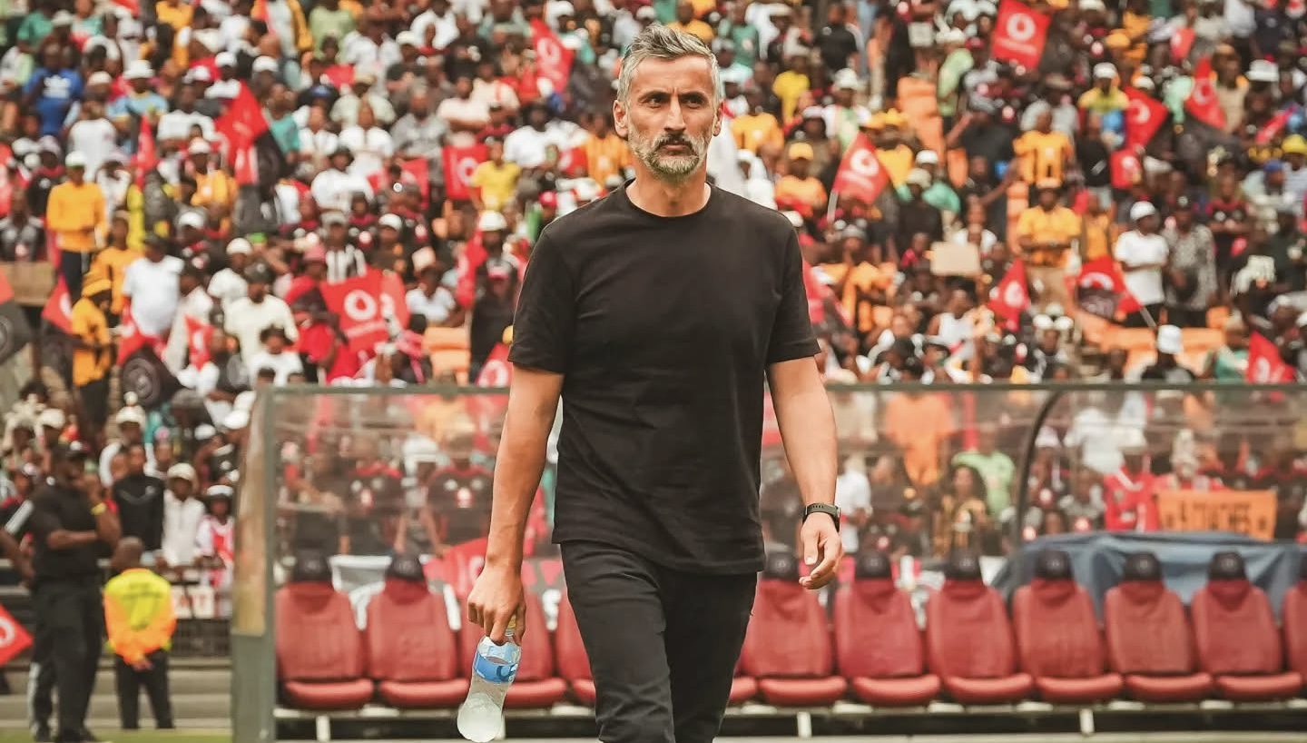 Orlando Pirates head coach Jose Riveiro during the Soweto derby