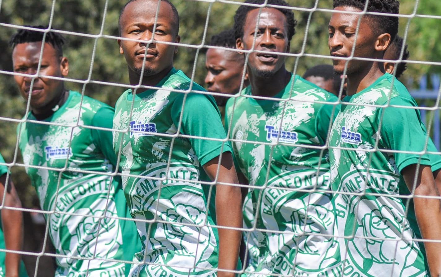 Bloemfontein Celtic players before a game 
