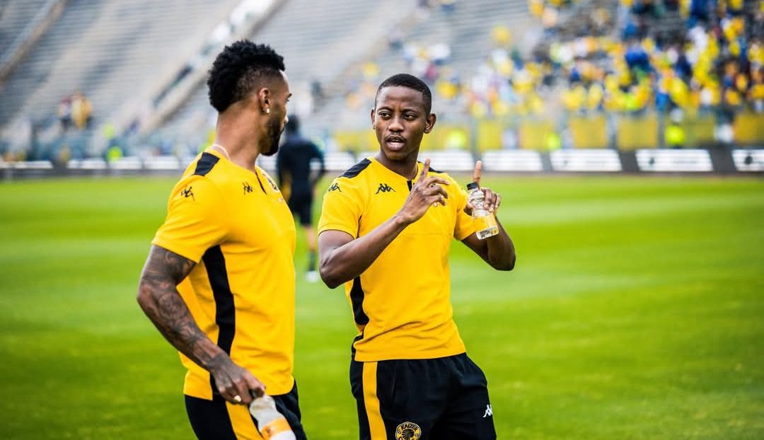 Thabo Cele in Kaizer Chiefs colours