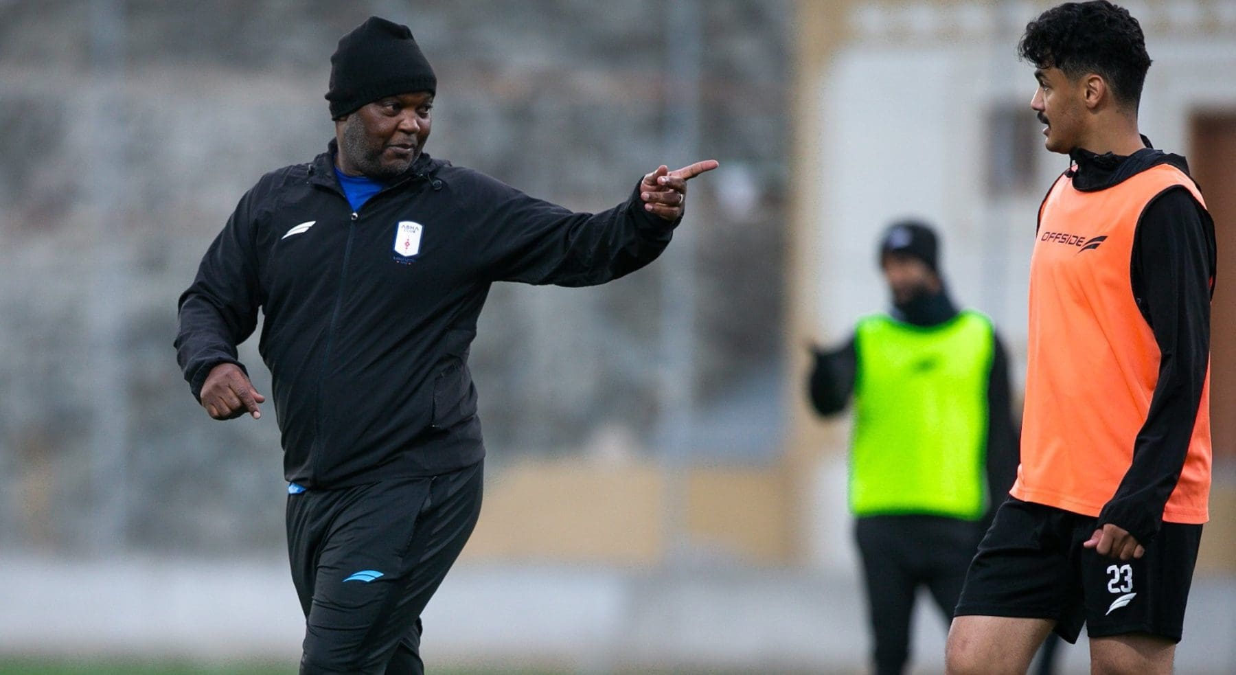 Pitso Mosimane during his time at Abha Club