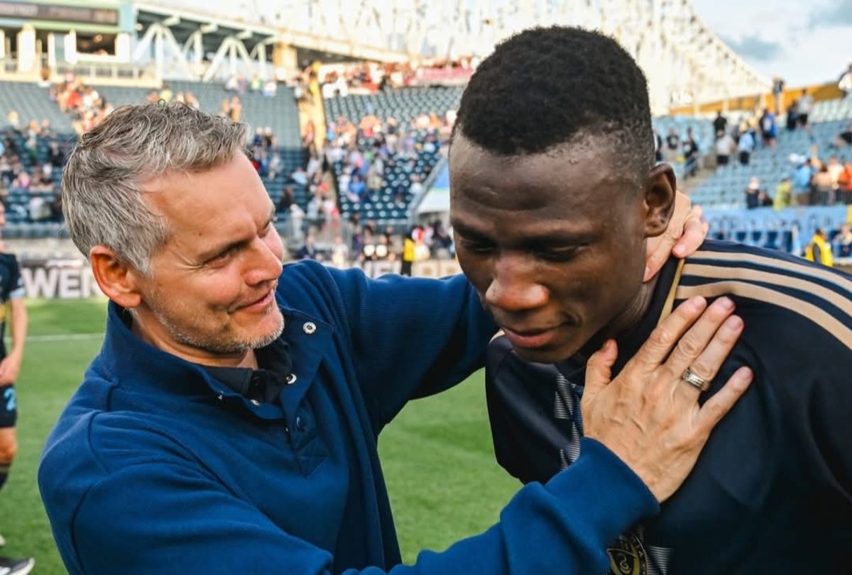 Bradley Carnell after a Philadelphia Union match