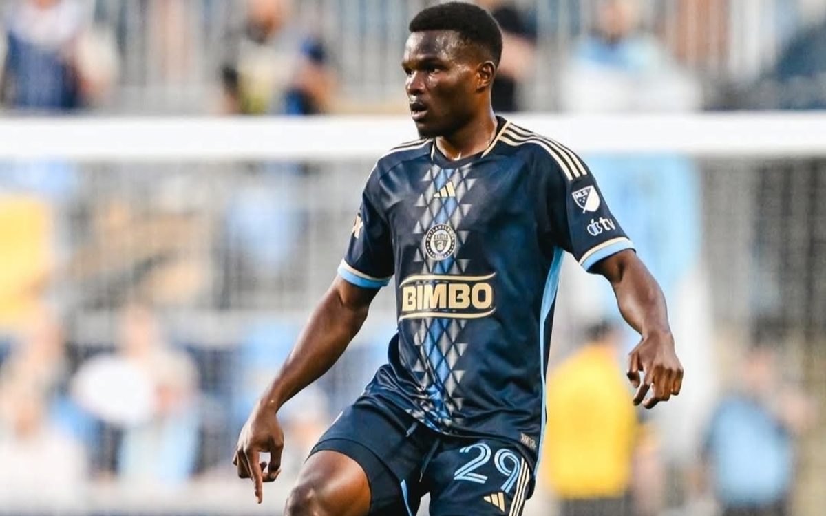 Olwethu Makhanya in action for Philadelphia Union.