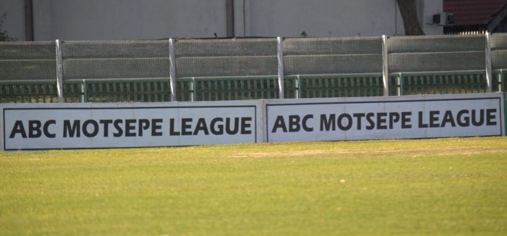 ABC Motsepe League advertising board