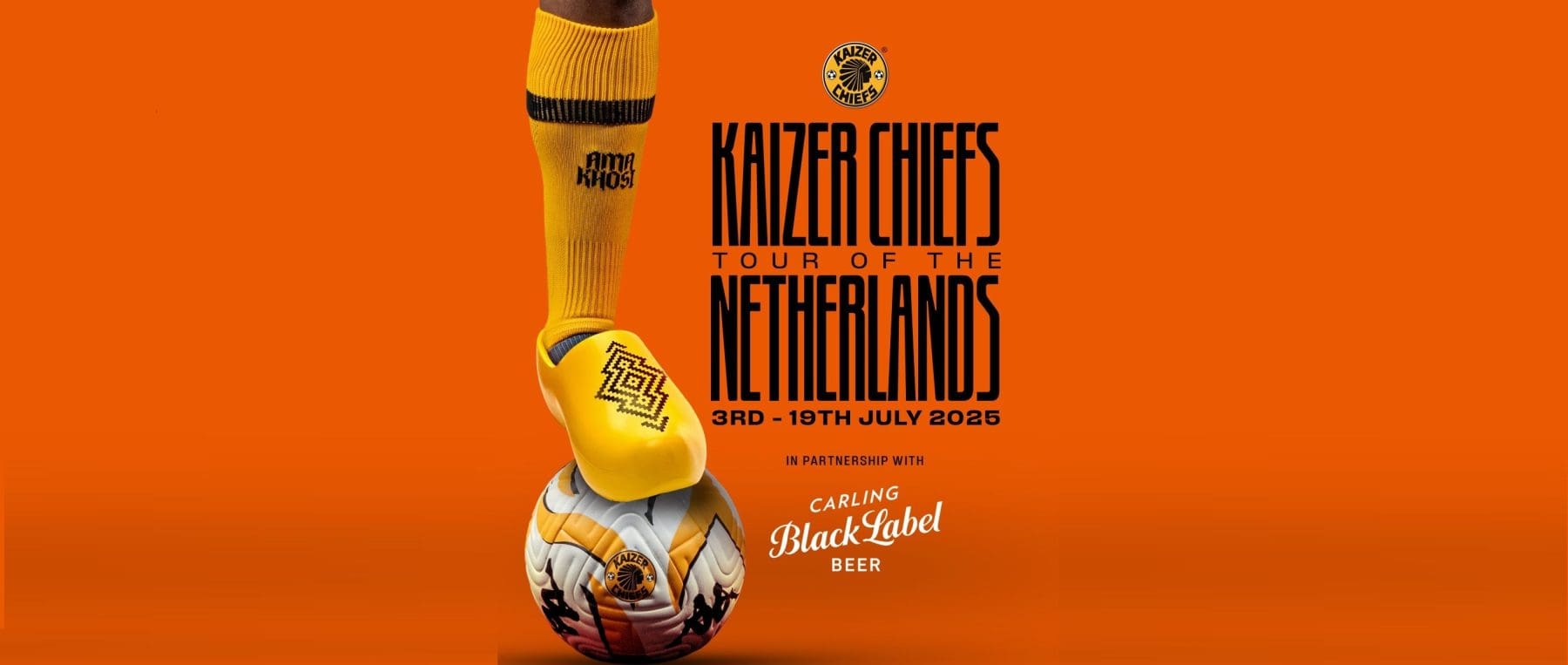 Kaizer Chiefs to the Netherlands