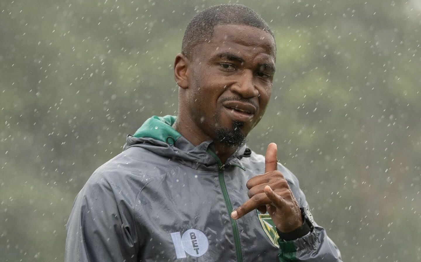 Golden Arrows striker Kagiso Malinga during friendly game against AmaZulu 