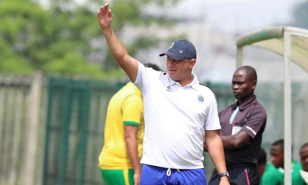 Roscoe Krieling with SuperSport United