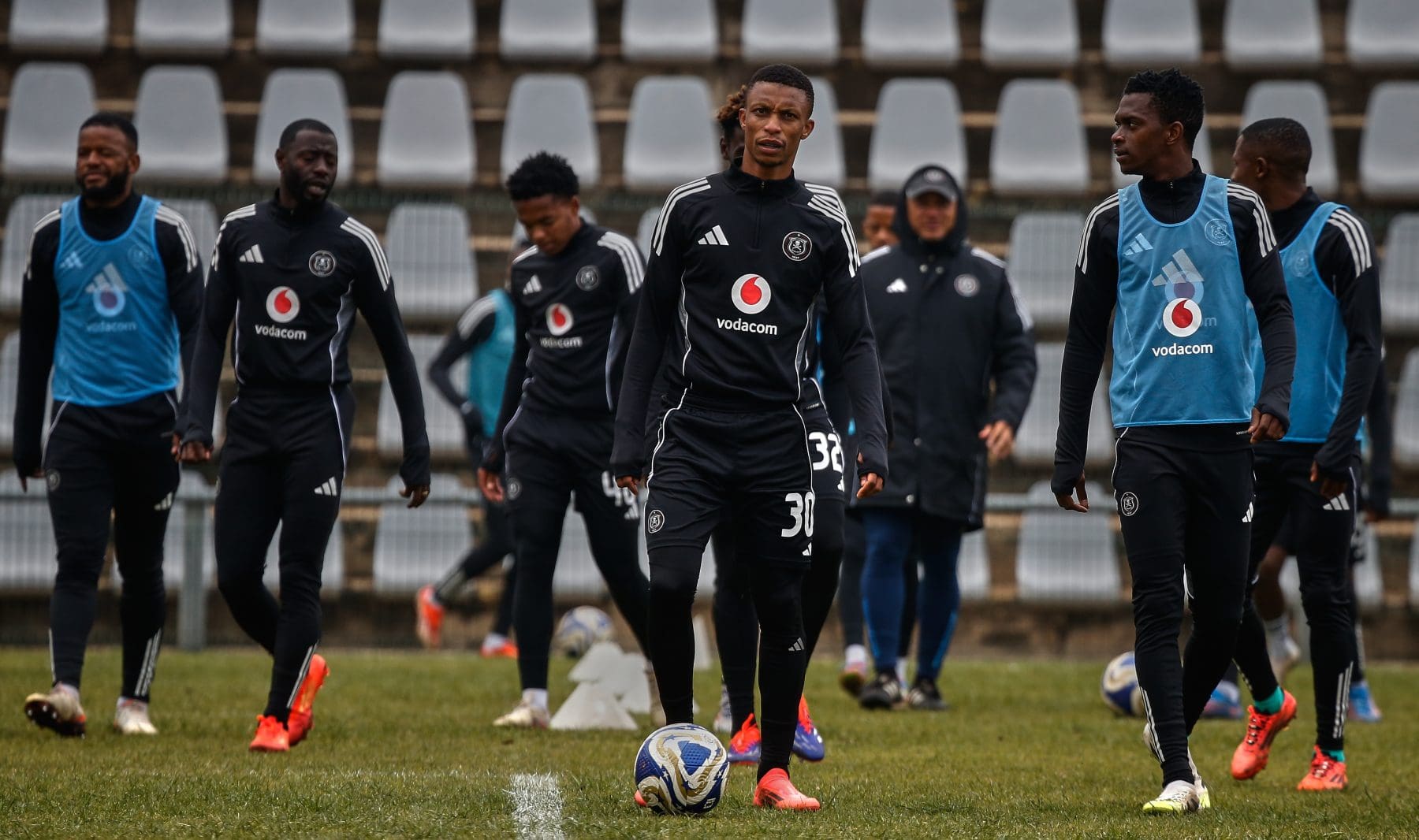 Orlando Pirates training at Rand Stadium