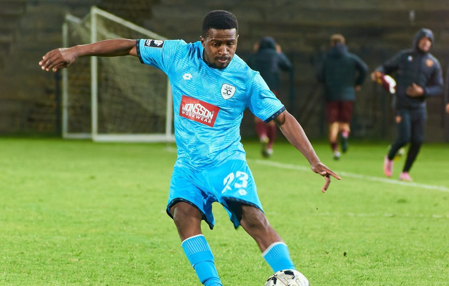 Terrence Mashego in action for Durban City FC