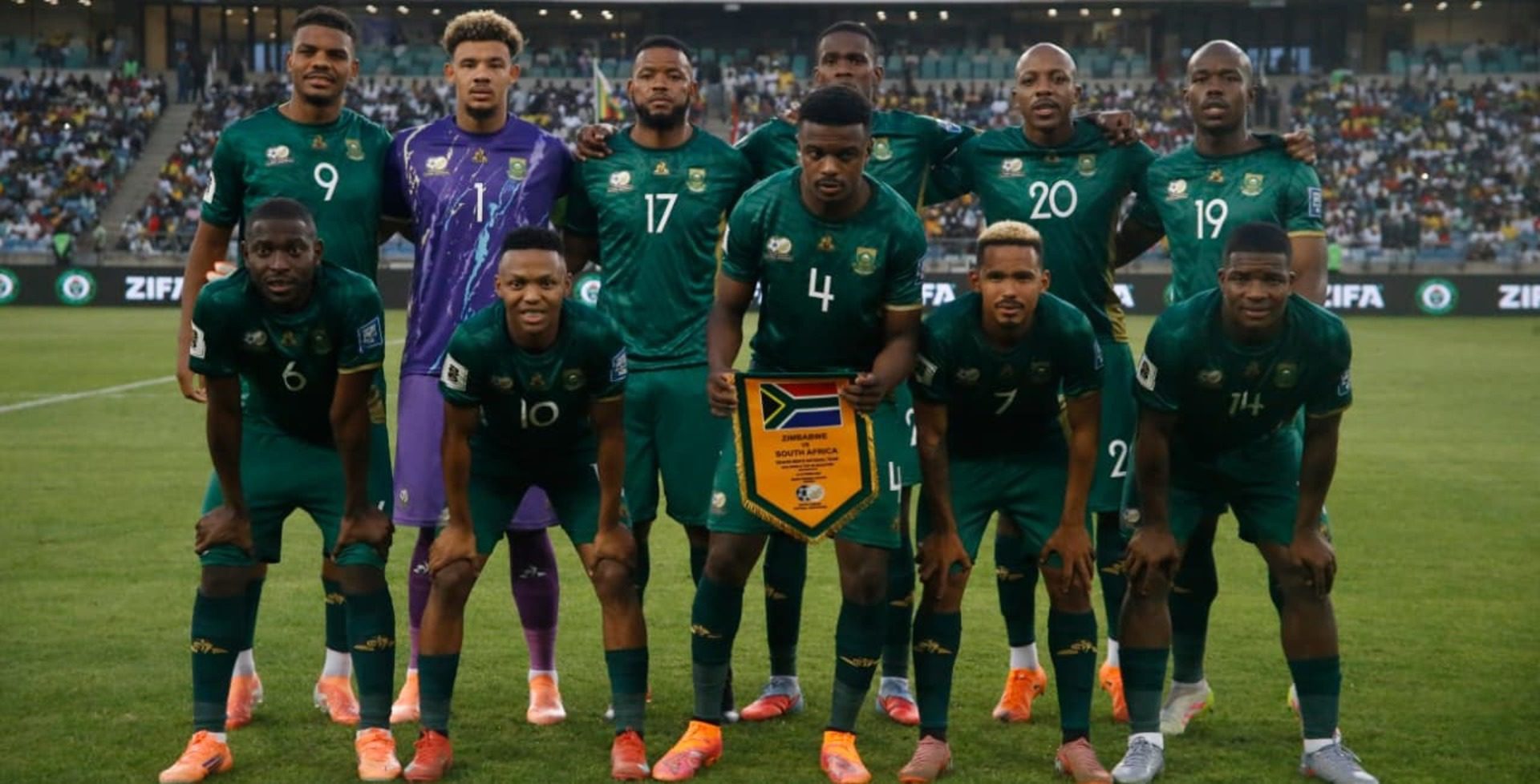 Bafana Bafana players